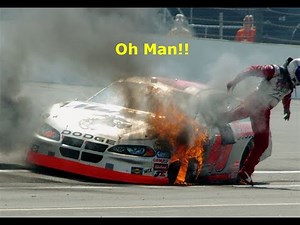 Over an Hour of 2004 NASCAR Crashes!!