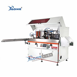 [Hot Item] 1/2 Color Full Automatic UV Screen Printer Machine