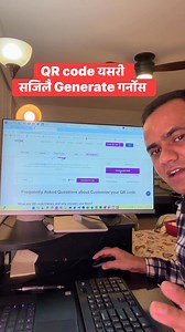 185K views · 4K reactions | QR code यसरी सजिलै Generate गर्नोस #kedartimalsena #fbreels #foryoupageシgenerateqrcode #trendingnow #fypシ | Kedar Timalsena | Facebook