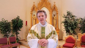 Fr. Matthew celebrates daily Mass | St. Agnes Catholic Church