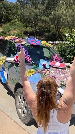 Winners of the Most Sustainable Float at Catalina Island’s Fourth of July celebration!  | Catalina Island Conservancy | Facebook