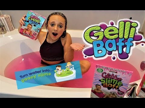 GELLI BAFF FUN SLIME | Slime Time Fun you can play in!