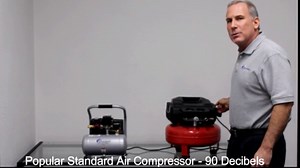 California Air Tools 1P1060SH Light & Quiet .6 Hp, 1 Gal. Steel Tank Portable Air Compressor with 25' Hybrid Air Hose