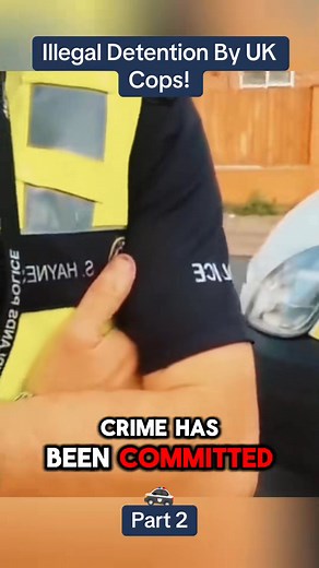 3.3K views · 90 reactions | Part 2 || Illegal Detention By UK Cops!‍♂️ #ukpolice #policeuk #policeofficer #knowyourrights #metpolice | British Cop Footage | Facebook