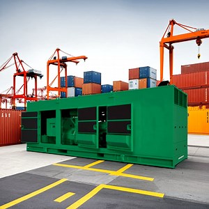 [Hot Item] Large Scale Generators in Africa: Customized Logistics Generator Set