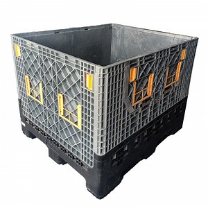 [Hot Item] Heavy Duty Foldable Collapsible Plastic Pallet Fruit Meat Storage Crates Box