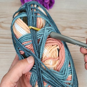 2.6K views · 37 reactions | My new favorite! A crochet you' ve never seen before. for beginners Only 2 rows Crochet Patterns | Burcu's Factory | Facebook