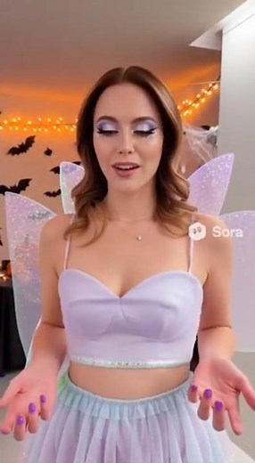 Sam Altman Halloween MTF transformation #crossdressing #shapeshifting #AIslop #sora #openai #costume