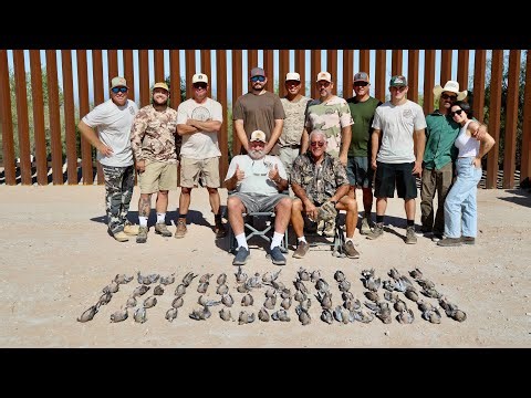 BORDER WALL BIRDS !!! HUNTING DOVES IN YUMA ARIZONA