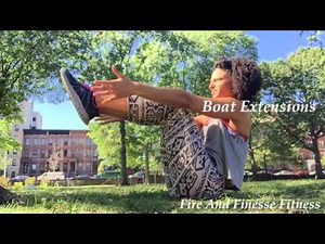 Hip Opening Core Workout (Yoga Bound Angle, Butterfly & Clam Crunches, Boat & Single Leg Lifts)