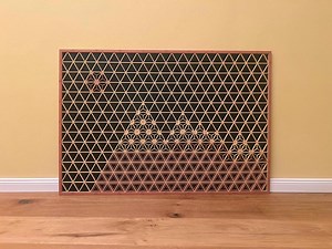 Kit Kumiko pour une décoration murale moderne | Cadeau DIY pour femme, d'inspiration japonaise - Etsy France