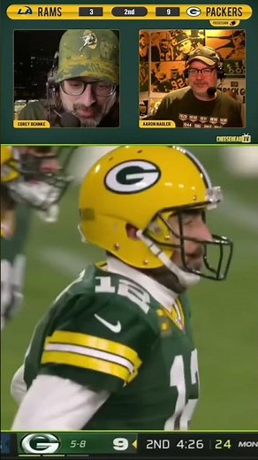 PACKERS TOUCHDOWN SPOILED by FIREWORKS at LAMBEAU FIELD 😂