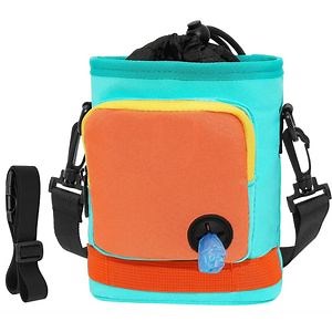 [Hot Item] Portable Dog Training Treat Pouch - Built in Poop Bag Dispenser Dog