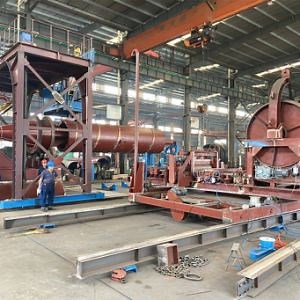 [Hot Item] Concrete Cement Pipe Steel Cylinder Spiral Welding Machine