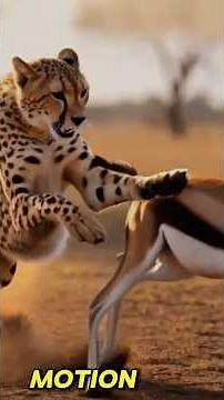 Cheetah vs Gazelle – The Fastest Chase on Earth #animalanatomy #animalfacts #animalanatomy #nature