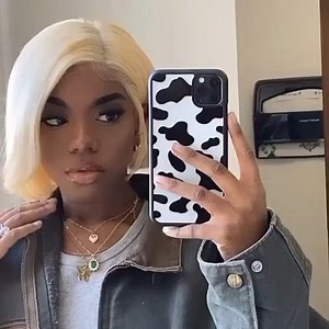 Blonde color Short hair wigs is also beautiful  How cheap for the same hair wigs on our website Click the link of bio to visit our website Coupon code: IG10 The link: https://www.megalook.com/search/Human-Hair-Wig.html?utm_source=IG&utm_medium=megalookFB | Megalook Hair | Facebook