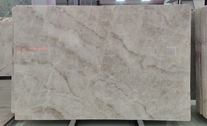 [Hot Item] Nature Stone Quartzite Slab Taj Mahal for Countertops and Tiles