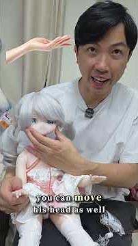 Do you think silicone dolls only realistic human types?Anime lovers,you need to see this!😍