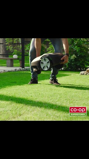 Keep your lawn in perfect condition with a Greenworks Robotic Auto-Lawnmower https://bit.ly/49FTUft | Co-Op Superstores