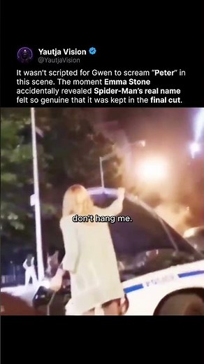 Emma Stone Leaks Spider Man 🕷️