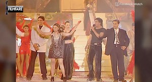 #AishwaryaRai, Raveena R Tandon, Sonali Bendre Behl, Govinda set the stage ablaze at the 44th #FilmfareAwards. #FilmfareArchives #FilmfareFlashback #FilmfareOnFB | Filmfare