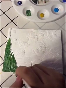 LACHLAND Ceramic Painting Kit, Ready to Paint Ceramics Crafts for Adults Unpainted Plaster DIY Art Set, Size 4x5 inches（Sunflower）