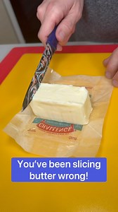 How to really slice butter | At Home with Jennie and Nick