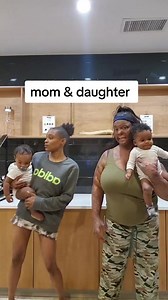 My daughter and I being silly in the hotel lobby. I can only do the easy tik tok dances. This one was still hard to me lol *Don't own rights to song* #fypシ゚viral #momanddaugther Ohboyprince #bouncewhenshewalk #cutebaby #following #foryou | Mica Meek