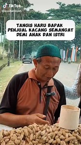 1.1M views · 40K reactions | Tangis harus bapak penjual kacang semangat demi anak dan istri | SAHAR TV | Facebook