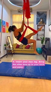 Aerial yoga poses #yoga #facebookpost #yogaposes | Godesihealth | Facebook