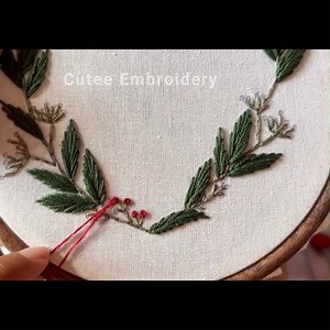 5.1K views · 96 reactions | Beautiful Love Leaf With Flower Embroidery Design #leaf #embroidery #ideas #handembroidery #flowers #cuteeembroidery #fbviral | Embroidery Skills ideas | Facebook