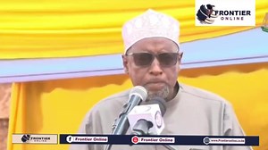 Mwalimu Ibrahim Maalim Hassan explains in details the history of Masjid Rowla built as WAQF for the late Banisa MP Kullow Maalim Hassan and his father Maalim Hassan Sheto. | Frontier Online