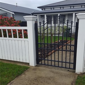 [Hot Item] Aluminium Outdoor Privacy Decorative Fencing Panels Aluminum Fence/Security Fencing/Picket/Ornamen Fence/Fence Panel/Galvanized Steel Fence