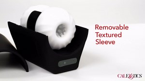 CalExotics Optimum Power Thruster Automatic Male Masturbator with 5 Thrusting Actions and Ergonomic Textured Chamber - SE-0858-40-3
