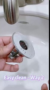 2022 Upgraded Bathroom Sink Stopper Pop Up for 1.02"-1.96" Drain Holes | Universal Pop Up Drain Stopper for Bathroom Sink | Stainless Steel Bounce Core Push-Type Converter for Sink