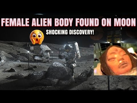 ALIEN Found on the MOON? (Real Footage!) | NASA Killed a Female Alien on Moon? | #Alien #Moon #UFO |