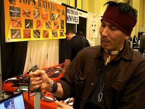 Snake Blocker's New Apache Falcon Knife from Tops Knives