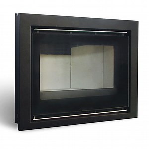 [Hot Item] 4-Sided Frame Wood Burning Fireplace Insert 18kw Morden Stove Wall Fireplace China Supplier