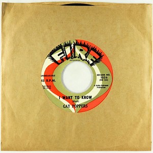 Ending today on eBay: R&B Soul Popcorn 45 - Gay Poppers - I Want To Know - Fire - VG++ It's the last day for all Rock and R&B 45 auctions... https://www.ebay.com/itm/314917195864 | Carolina Soul Records | Facebook