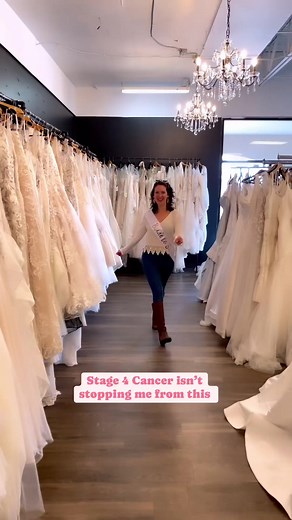 👰‍♀️EEK!!! Another bucket list moment I’ll never forget! I felt like a fairy tale princess trying on these gorgeous dresses, sipping champagne 🥂, and celebrating with my girls. When setting up this day, I didn’t really need to find a dress, I just wanted this experience with some of my fav humans. And then much to my surprise…the very last dress slipped onto my body - a body that has been through so much in the past 8 years with 5 different chemos, radiation x2, 4 surgeries, now lifelong treat