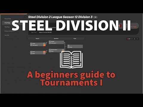 A beginners guide to tournaments in Steel division 2 — Part 1: Is it for you? How does it work? FAQs