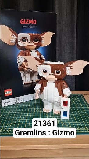 Lego Ideas 21361 - Gremlins - Gizmo - Speed Build #lego #legoideas #legogremlins #legogizmo #shorts
