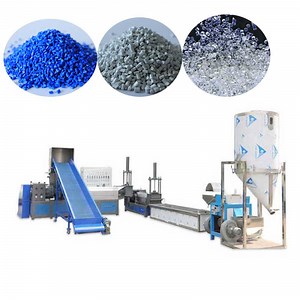 [Hot Item] Waste PVC PE PP Biodegradable Plastic Pellets Machine Corn Starch Plastic Pellet Making Machine