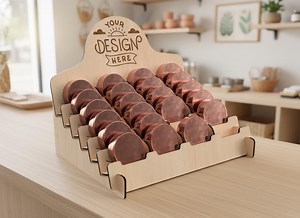 Lip Balm Stand, Lip Balm Display Wood, 2 Oz Tin Display, Lip Balm Display Holder Wood, Lip Balm Display Rack for Craft Tubes, Balm Wood Rack - Etsy Canada