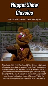 105K views · 2.9K reactions |  Wocka Wocka! Before viral videos, there was THIS.  Fozzie takes requests. Statler and Waldorf take NO prisoners. Enjoy the pain.  #fozziebear #muppets #muppetshow #comedy #standupcomedy | Muppet Mania | Facebook