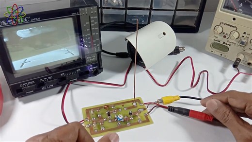 Video Transmitter - How to make CCTV Transmitter at home DIY Homemade(9 Source from Youtuber: Science & Technology Experiments The Engineering MindsetSensor from Utsource: www.utsource.net | Utsource