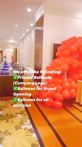 We offer the following:✅Printed Balloons (Company Logo)✅Balloons for Grand Opening✅Balloons for all occasion. Contact us 09176513746 or DM us m.me/BarbiesballoonsManila #balloons #balloondecor #printedballoons #grandopening | Barbie's Balloons and Party Needs