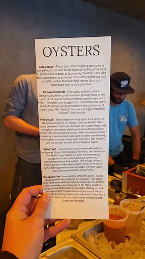Loved the @thewanderingshuckersco x @jolie_rogers_ popup at @brooklynkura in Industry City! Enjoyed a flight of delicious Maine oysters (flawlessly shucked by Rutvik) and the tastiest Jonah crab roll of all time on the fluffiest, butteriest toasted bread. 🤤 Oysters: Cora Cressy - Bremen, ME Pemaquid Selects - Damariscotta, ME Wet Smack - Freeport, ME Stone Fruit - Wiscasset, ME #oysters #oystersommelier #industrycity #sundayfunday☀️ | In A Half Shell
