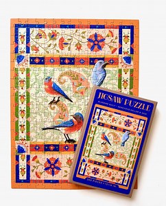 Jigsaw Puzzle - Bluebird Quilt 300 Pieces - Etsy