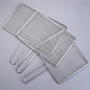 [Hot Item] Stainless Steel BBQ Wire Grill Mesh/Oven Baking Rack Tray/Barbecue Grill Grates